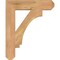 Ekena Millwork Imperial Craftsman Smooth Bracket, Western Red Cedar, 3 1/2"W x 18"D x 22"H BKT04X18X22IMP04SWR - alternate 3